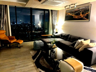 Condos for rent : 🎉 For Rent Condo THE ISSARA LADPRAO Building 1, Floor 38,2 bed room, Room size 138 sqm