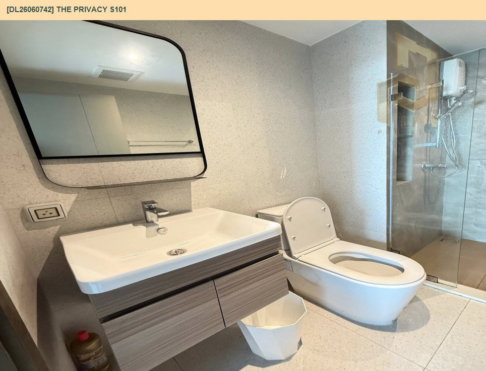 รูป DL26060742 ให้เช่าคอนโด เดอะ ไพรเวซี่ เอส 101 (THE PRIVACY S101) ใกล้ BTS ปุณณวิธี พร้อมเข้าอยู่ โทรด่วน 0653619502 LineID @952jdxxk - รูปที่ 14/15