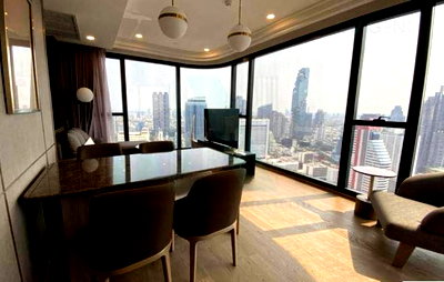 Condos for rent : 🎊 For Rent Condo ASHTON CHULA - SILOM Building 1, Floor 44,2 bed room, Room size 57 sqm