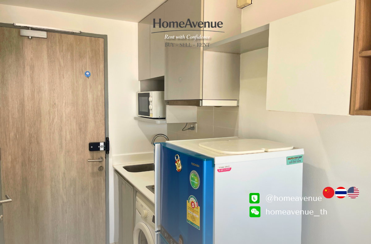 รูป Highlight✨ 1Bed (Studio) 🚇 ใกล้MRT พระราม 9💥📲 Line: @homeavenue ⭐HA-5058 - รูปที่ 2/9