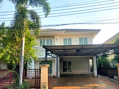 เช่าบ้านเดี่ยว ม.ราชพฤกษ์ : ให้เช่าบ้านเดี่ยว2ชั้น 63ตรว. อยู่ถนนราชพฤกษ์ รัตนาธิเบศร์ ใกล้สะพานพระนั่งเกล้า