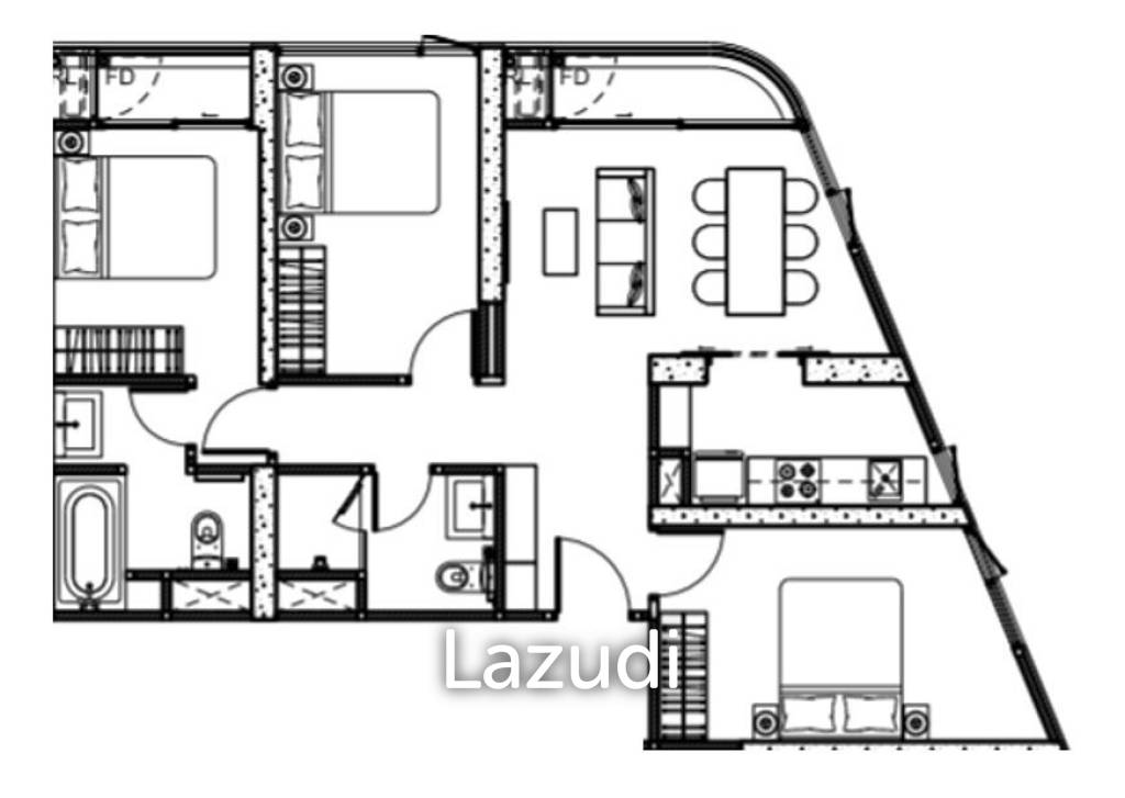 picture 3Bed 2Bath 72.64 SQ.M Skyrise Avenue Sukhumvit64 - 1/1