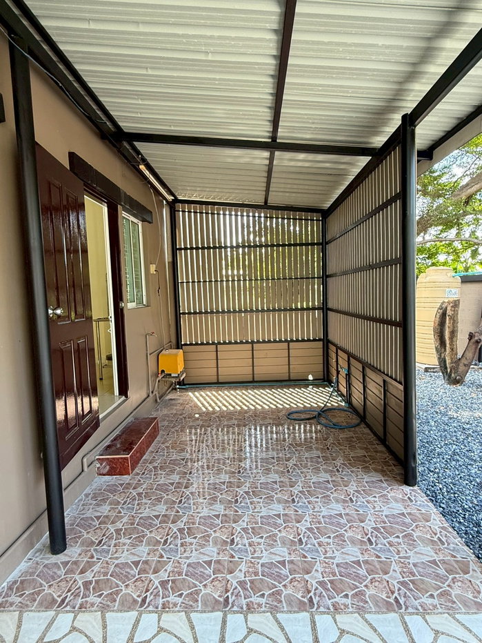 รูป #ให้เช่าบ้านเดี่ยวหลังใหญ่ 62ตรว. หมู่บ้านLanceo แลนซิโอ วงแหวน รามอินทรา ถ. เลียบคลองสอง มี 3ห้องนอน จอดรถ 3คัน เช่า 15,000บ/เดือน - รูปที่ 4/20