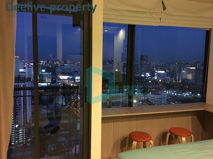 รูป DL012152 ให้เช่าคอนโด ริทึ่ม อโศก (Rhythm Asoke) ใกล้ MRT พระราม 9 พร้อมเข้าอยู่ โทรด่วน 0653619502 LineID @952jdxxk - รูปที่ 2/25