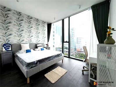 คอนโดให้เช่า : ยูนิต Luxury หรูหราแบบไม่ต้องรอ เทตต์ 12 ใกล้ BTS สถานีเซนต์หลุยส์