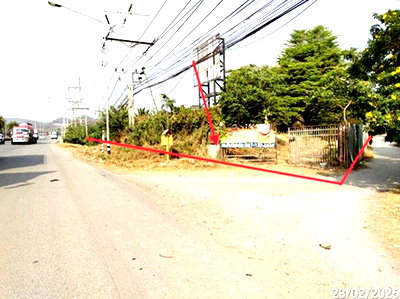 ขายที่ดิน : ที่ดินว่างเปล่า 938 ตร.วา แก่งคอย สระบุรี 8M
