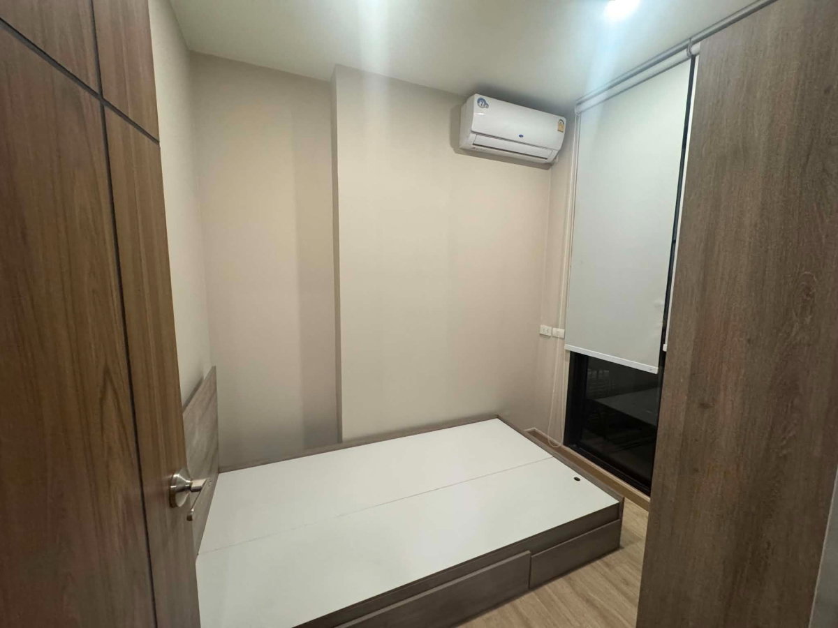 รูป 🔥 ปล่อยเช่า! The Cube North แจ้งวัฒนะ 12 🔥 2 ห้องนอน แต่งบิ้วอินใหม่ทั้งห้อง สวยพร้อมเข้าอยู่ เพียง 12,000.-/เดือน (รวมค่าส่วนกลางแล้ว!) ✨ - รูปที่ 4/10