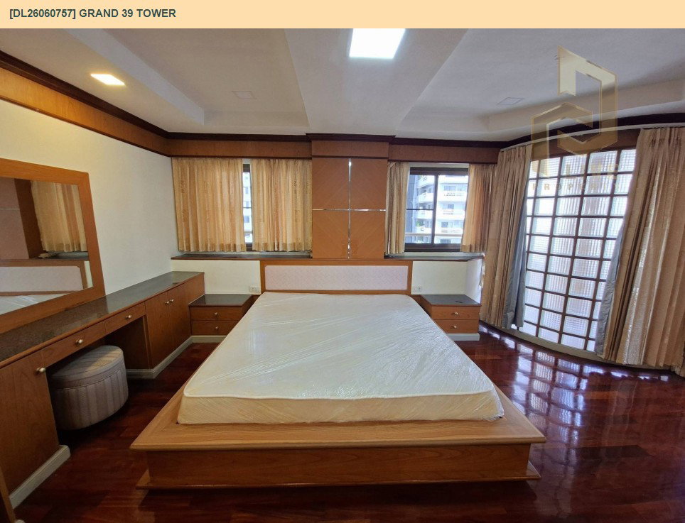 รูป DL26060757 ให้เช่าคอนโด แกรนด์ 39 ทาวเวอร์ (Grand 39 Tower) ใกล้ - พร้อมเข้าอยู่ โทรด่วน 0653619502 LineID @952jdxxk - รูปที่ 10/19