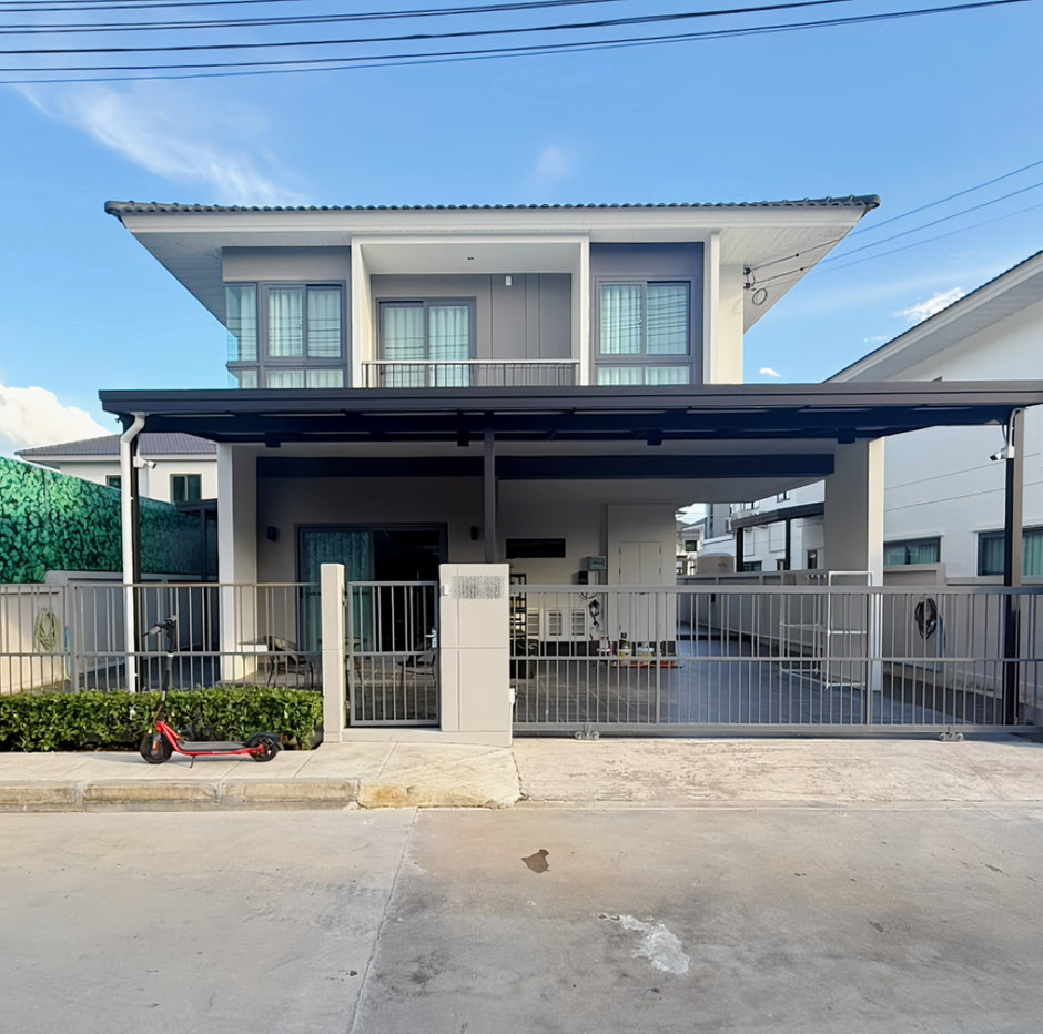 รูป R-115 🏡 ให้เช่าบ้านหรู โครงการศุภาลัย แกรนด์วิลล์ สันกำแพง บ้านหลังใหญ่ บรรยากาศสงบ เหมาะสำหรับครอบครัวและการพักอาศัยระยะยาว - รูปที่ 2/39
