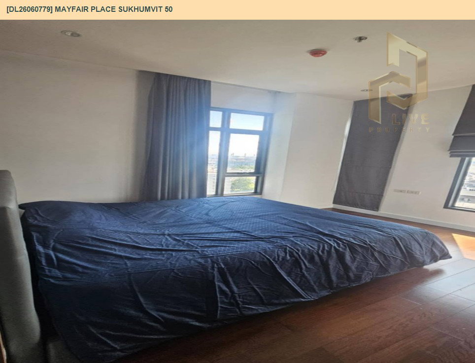 รูป DL26060779 ให้เช่าคอนโด เมย์แฟร์ เพลส สุขุมวิท 50 (Mayfair Place Sukhumvit 50) ใกล้ BTS สายสีเขียว พร้อมเข้าอยู่ โทรด่วน 0614453194 LineID @952jdxxk - รูปที่ 5/7
