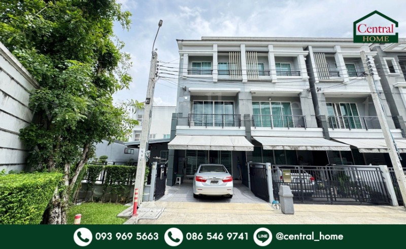 รูป ทาวน์โฮม 3 ชั้น บ้านกลางเมือง รัชดา - วงศ์สว่าง หลังริม - รูปที่ 1/19