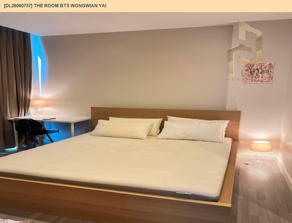 รูป DL26060737 ให้เช่าคอนโด เดอะ รูม บีทีเอส วงเวียนใหญ่ (The Room BTS Wongwian Yai) ใกล้ BTS วงเวียนใหญ่ พร้อมเข้าอยู่ โทรด่วน 0653619502 LineID @952jdxxk - รูปที่ 5/8