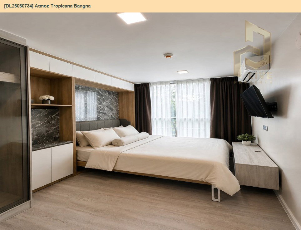 รูป DL26060734 ให้เช่าคอนโด แอทโมซ ทรอปิคาน่า บางนา (Atmoz Tropicana Bangna) ใกล้ - พร้อมเข้าอยู่ โทรด่วน 0614453194 LineID @952jdxxk - รูปที่ 4/6