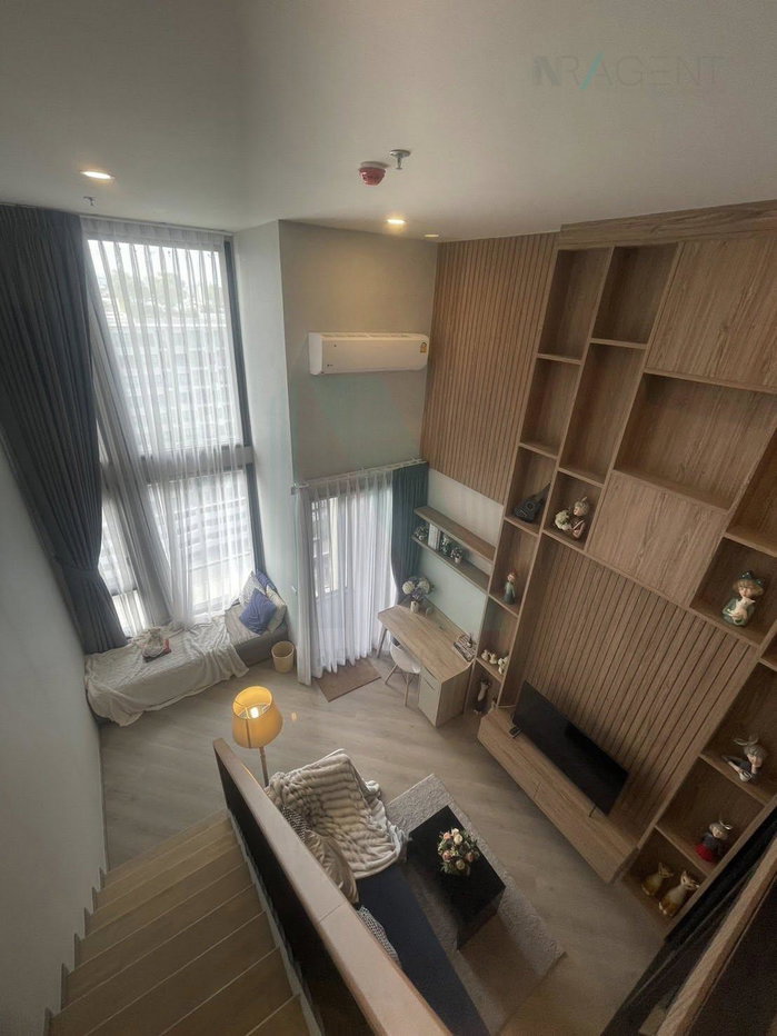 รูป ให้เช่าคอนโด เดอะ เบส สะพานใหม่ อาคาร 1 ชั้น 14 Duplex ขนาด 48 ตรม ใกล้ Big C สะพานใหม่ - รูปที่ 5/8