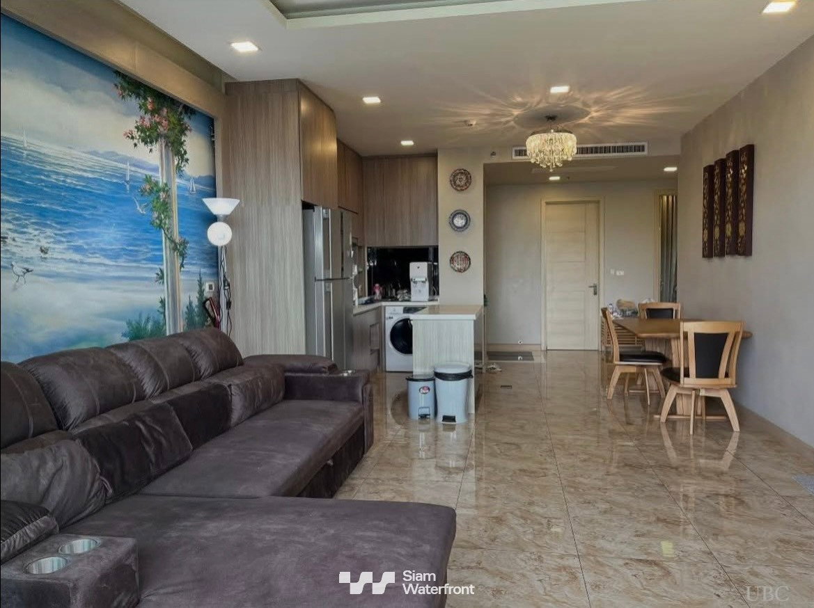 รูป 🔥ให้เช่า พร้อมอยู่🔥Cetus Beachfront Pattaya, 2ห้องนอน/2ห้องน้ำ, 99sqm ชั้น3 ห้องพร้อมอยู่ Fully Furnished ติดหาดจอมเทียน - รูปที่ 8/21