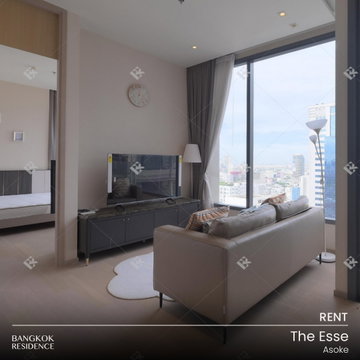 Rental Condo 🏙️ The Esse Asoke, 2BR 75 sq.m. 65K 🔥 Good Price Unit, Near MRT Sukhumvit 