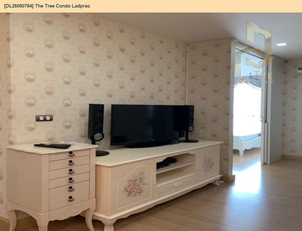 รูป DL26060784 ให้เช่าคอนโด เดอะ ทรี คอนโด ลาดพร้าว (The Tree Condo Ladprao) ใกล้ BTS ห้าแยกลาดพร้าว พร้อมเข้าอยู่ โทรด่วน 0638692663 LineID @952jdxxk - รูปที่ 5/10
