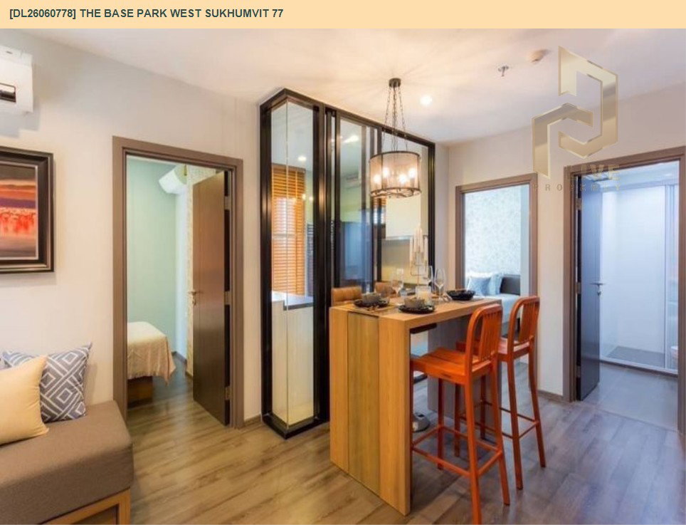 รูป DL26060778 ให้เช่าคอนโด เดอะ เบส พาร์ค เวสต์ สุขุมวิท 77 (The Base Park West Sukhumvit 77) ใกล้ BTS อ่อนนุช พร้อมเข้าอยู่ โทรด่วน 0614453194 LineID @952jdxxk - รูปที่ 11/11