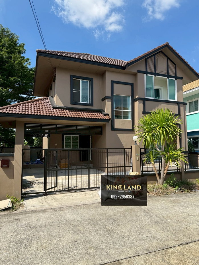 รูป #ให้เช่าบ้านเดี่ยวหลังใหญ่ 62ตรว. หมู่บ้านLanceo แลนซิโอ วงแหวน รามอินทรา ถ. เลียบคลองสอง มี 3ห้องนอน จอดรถ 3คัน เช่า 15,000บ/เดือน - รูปที่ 2/20