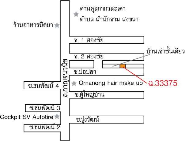 รูป อาคารพาณิชย์ ใกล้ด่านศุลกากร ตั้งอยู่ในตำบลสำนักขาม อำเภอสะเดา จังหวัดสงขลา รหัสแฟ้ม : 60-01395 หรือ 29086-0001 ติดต่อ คุณวันวิสา - รูปที่ 7/8