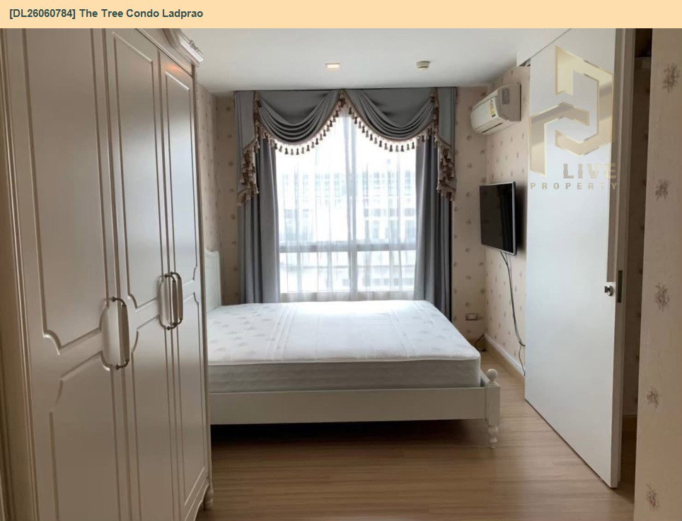 รูป DL26060784 ให้เช่าคอนโด เดอะ ทรี คอนโด ลาดพร้าว (The Tree Condo Ladprao) ใกล้ BTS ห้าแยกลาดพร้าว พร้อมเข้าอยู่ โทรด่วน 0638692663 LineID @952jdxxk - รูปที่ 8/10