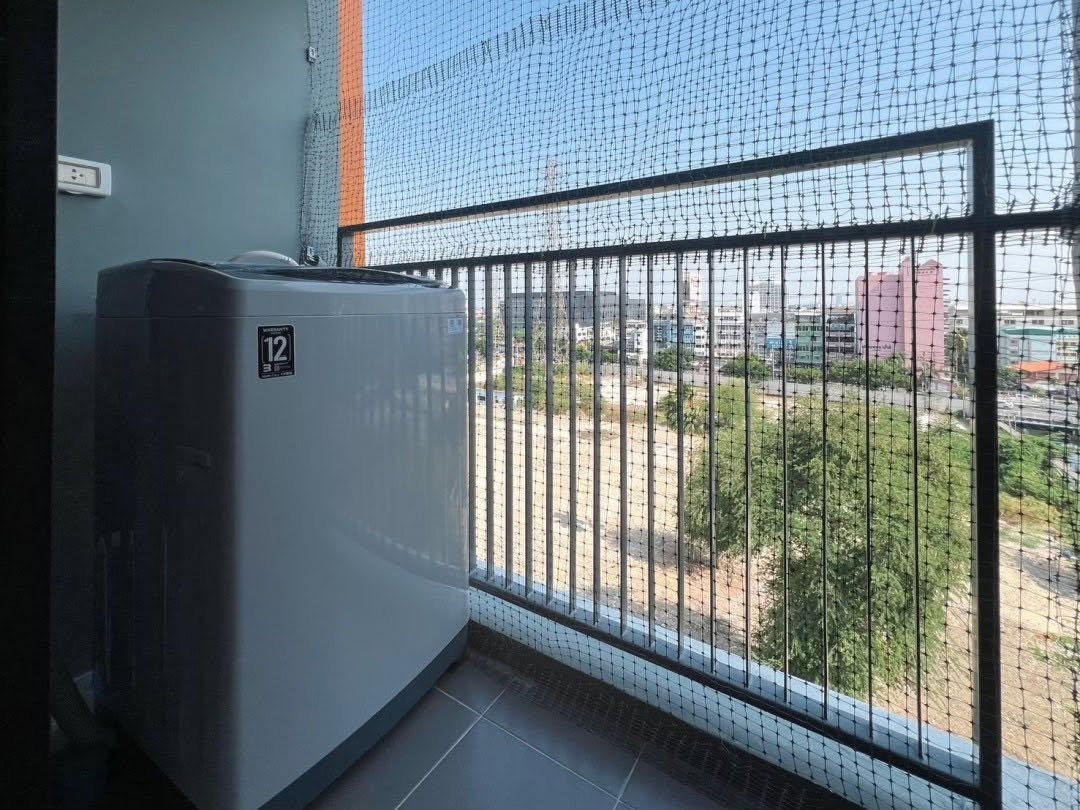 รูป 🔥 ให้เช่าคอนโดห้องสวย ✅ ไอคอนโด แอคทีฟ พัฒนาการ (iCondo Active Phatthanakan) ใกล้ Airport Rail Link หัวหมาก - รูปที่ 8/8