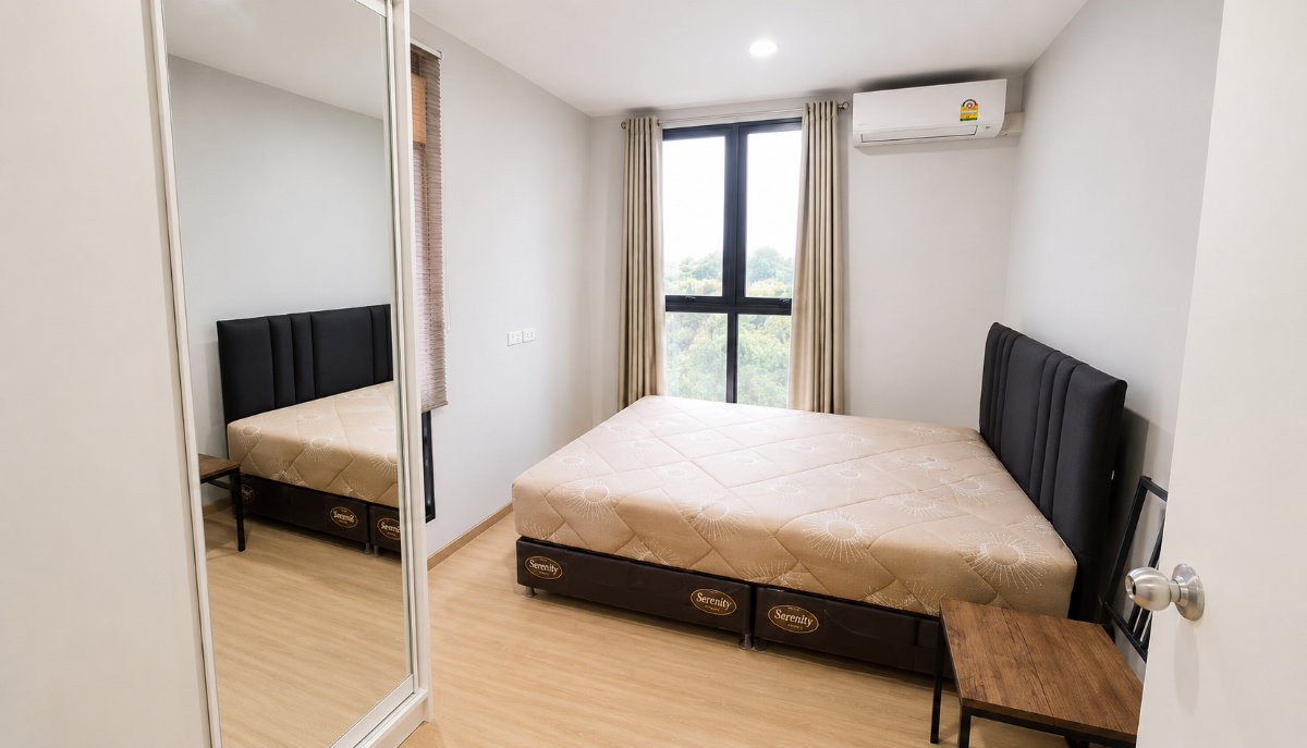 รูป ปล่อยเช่า Plum Condo Station Pinklao 2 ห้องนอน วิวสระ สวยมาก - รูปที่ 4/12