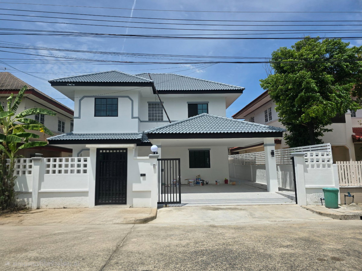 รูป บ้านเดี่ยวหลังใหญ่ ทำเลดีเยี่ยม ถนนเมน ตกแต่งรีโนเวทใหม่ทั้งหมด หมู่บ้านศุชญา ธัญบุรี คลอง 4 ถนนรังสิต-นครนายก บึงยี่โถ ปทุมธานี - รูปที่ 1/32