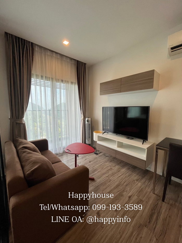 รูป ชั้น 31 ขนาด 35 ตรม. ห้องรองมุม วิวภูเขาด้านหลัง เงียบสงบ เฟอร์นิเจอร์/เครื่องใช้ไฟฟ้าครบ!!! เพียง 10,000 บาท/เดือนเท่านั้น!!! - รูปที่ 2/12