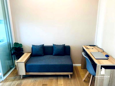คอนโดให้เช่า : PM000069 ✨Flash Deal ✨  The Saint Residences (1Bed 1Bath 31 SQM.) พร้อมอยู่ ! เพียง 14,000 บาทต่อเดือน Tel.0981315848 @propmatch