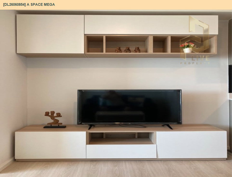 รูป DL26060854 ให้เช่าคอนโด เอ สเปซ เมกา (A space mega) ใกล้ - พร้อมเข้าอยู่ โทรด่วน 0653619502 LineID @952jdxxk - รูปที่ 6/7