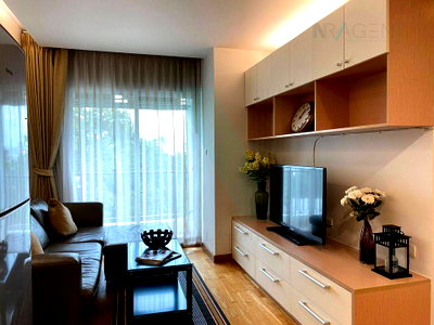คอนโดให้เช่า : ให้เช่าคอนโด เรสซิเดนซ์ 52 อาคาร 1 ชั้น 4 2 ห้องนอน ขนาด 60.00 ตรม ใกล้ เกตเวย์ เอกมัย