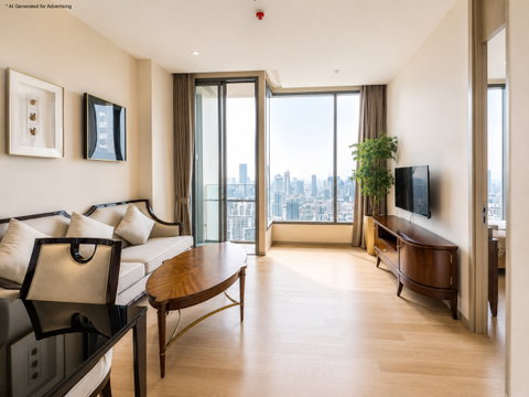 The Esse Asoke Below Market 14.26%, 50th Floor Condo with Tenant - U1163426