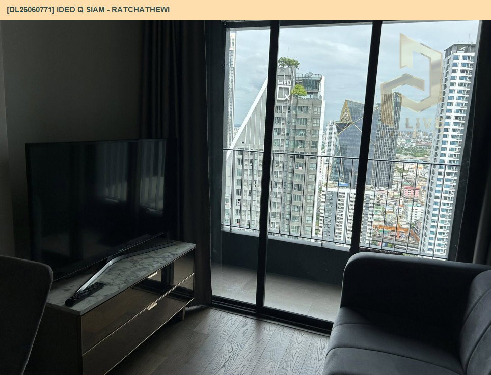 รูป DL26060771 ให้เช่าคอนโด ไอดีโอ คิว สยาม - ราชเทวี (IDEO Q Siam - Ratchathewi) ใกล้ BTS ราชเทวี พร้อมเข้าอยู่ โทรด่วน 0638692663 LineID @952jdxxk - รูปที่ 4/6