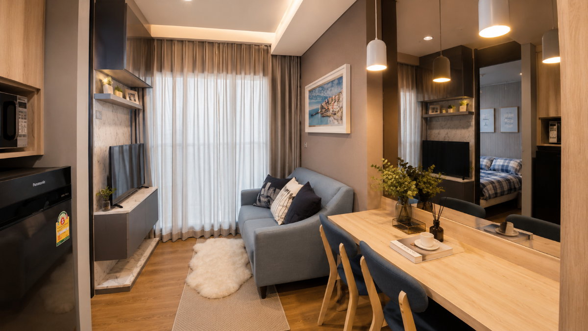 รูป 🍀🍀 Cozy room🍀 ให้เช่า📌 เดอะ ลุมพินี 24 (Line: @rent2022) BTS พร้อมพงษ์ห้องสวย พร้อมเข้าอยู่ ราคาดี!!🔖A09955 - รูปที่ 4/8