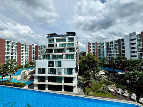 ปล่อยเช่า The one condo ชั้น 4 ขนาด 56 ตรม. ตึก A
