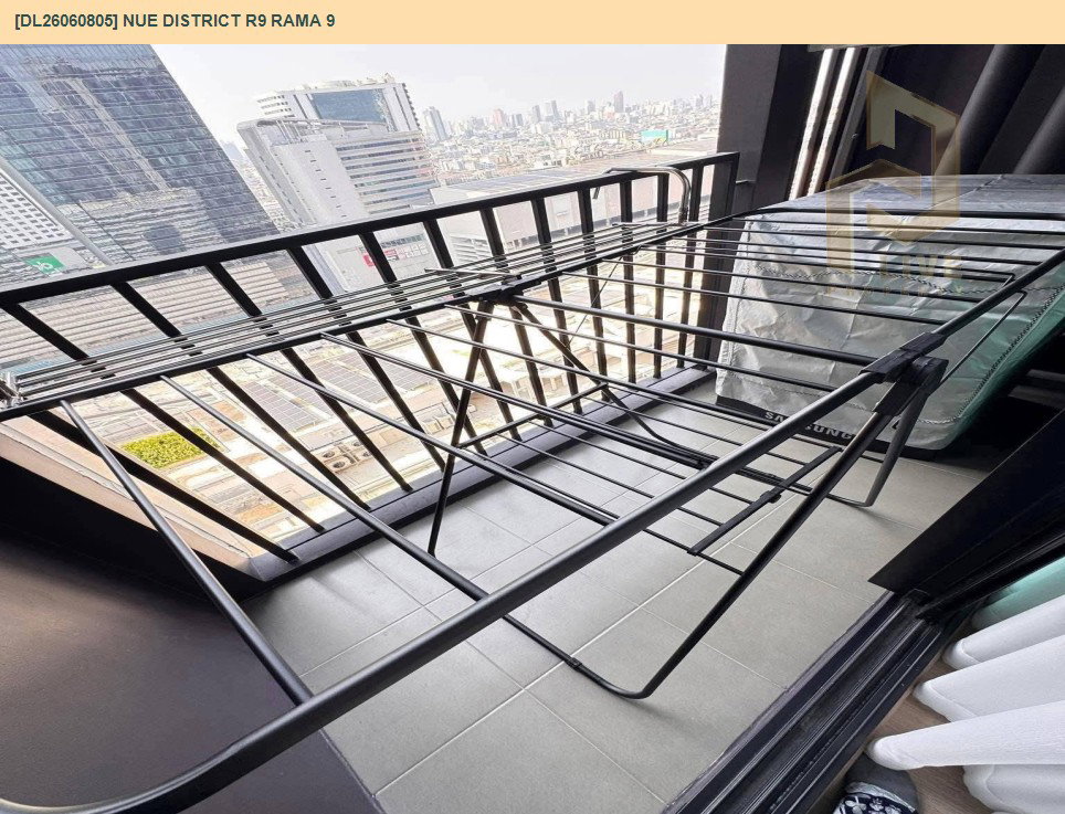รูป DL26060805 ให้เช่าคอนโด นิว ดิสทริค อาร์ไนน์ พระราม 9 (Nue District R9 Rama 9) ใกล้ - พร้อมเข้าอยู่ โทรด่วน 0653619502 LineID @952jdxxk - รูปที่ 12/12