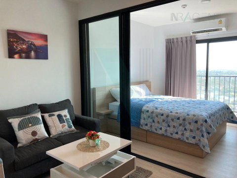 For Rent Condo A SPACE MEGA Building 1, Floor 19,1 bed room, Room size 29.00 sqm