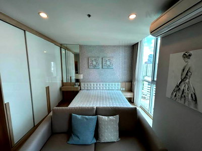 Condos for rent : 🔺 For Rent Condo NOBLE REVOLVE RATCHADA Building 1, Floor 24,2 bed room, Room size 54 sqm