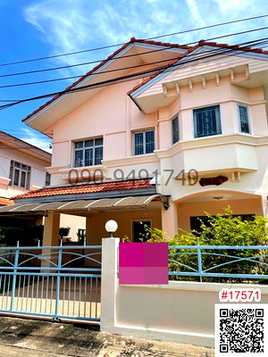 เช่าบ้านเดี่ยว สนามบินสุวรรณภูมิ : เช่า บ้านเดี่ยว 2 ชั้น กัลปพฤกษ์ รีเจ้นท์ อ่อนนุช-วงแหวน เฟอร์นิเจอร์ครบ พร้อมเข้าอยู่