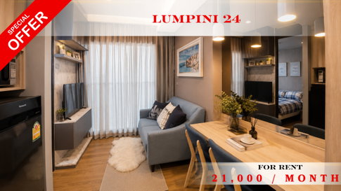 🍀🍀 Cozy room🍀 ให้เช่า📌 เดอะ ลุมพินี 24 (Line: @rent2022) BTS พร้อมพงษ์ห้องสวย พร้อมเข้าอยู่ ราคาดี!!🔖A09955