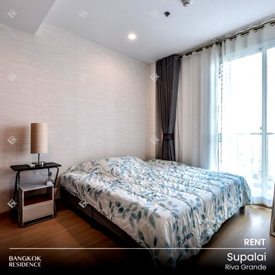คอนโดให้เช่า : เช่าคอนโด 💎 Supalai Riva Grande 2นอน 99ตร.ม. 40k 💎 ยูนิตกว้าง เฟอร์ครบ ราคาดี