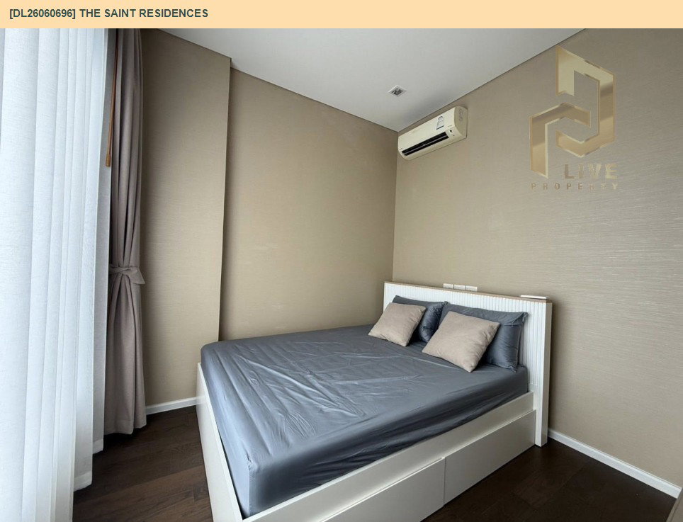 รูป DL26060696 ให้เช่าคอนโด เดอะ เซนต์ เรสซิเดนซ์ (The Saint Residences) ใกล้ MRT พหลโยธิน พร้อมเข้าอยู่ โทรด่วน 0653619502 LineID @952jdxxk - รูปที่ 4/8