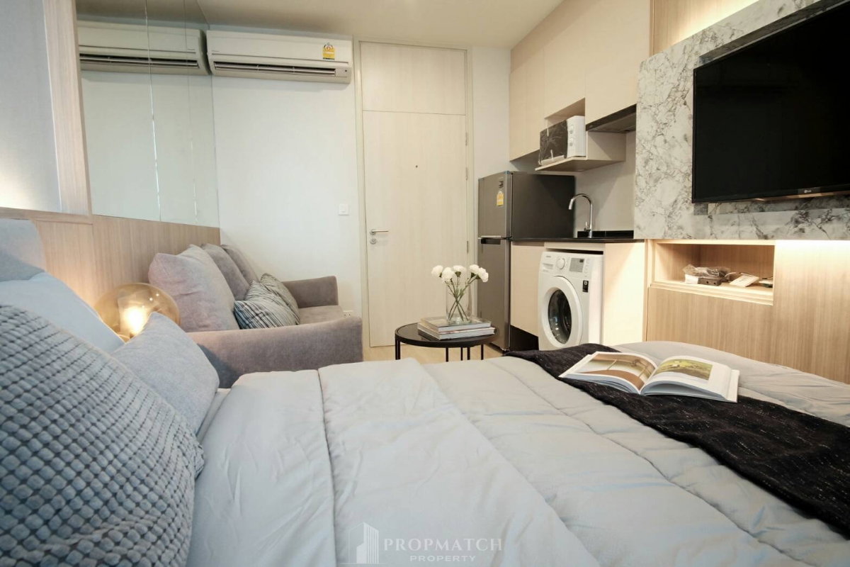 รูป PM022117 ✨Flash Deal ✨ Noble Revolve Ratchada 1 (1Bed 1Bath 21.5 SQM.) พร้อมอยู่ ! เพียง 14,000 บาทต่อเดือน Tel.0981315848 @propmatch - รูปที่ 7/8