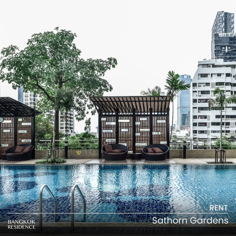 รูป เช่าคอนโด 🔥 Sathorn Gardens 2นอน 93ตร.ม. 38k 🔥 ห้องหายาก ราคาดีที่สุด ใกล้ BTS ศาลาแดง  - รูปที่ 1/5