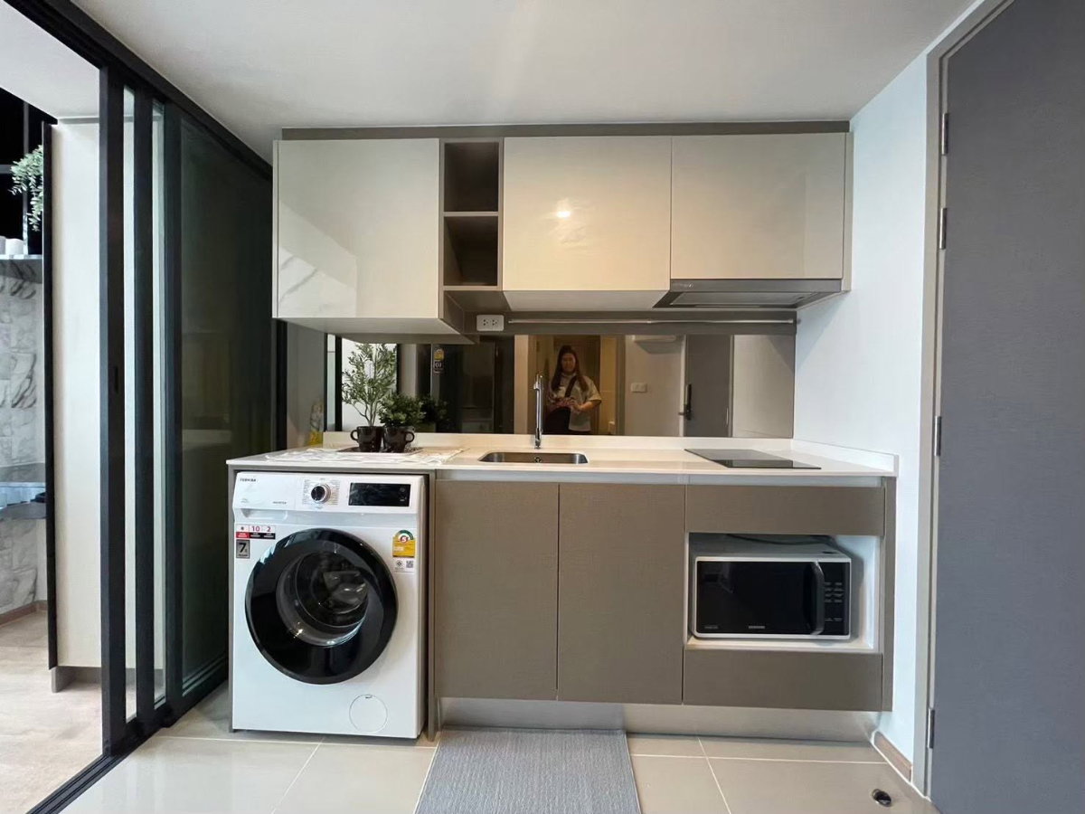 รูป 🚨 ห้องสวยสไตล์ Duplex 2 ชั้น! Ideo Rama 9 - Asoke ชั้นสูงวิวปัง ใกล้ MRT พระราม 9 แต่งครบพร้อมอยู่ 🎛️✨ - รูปที่ 5/16