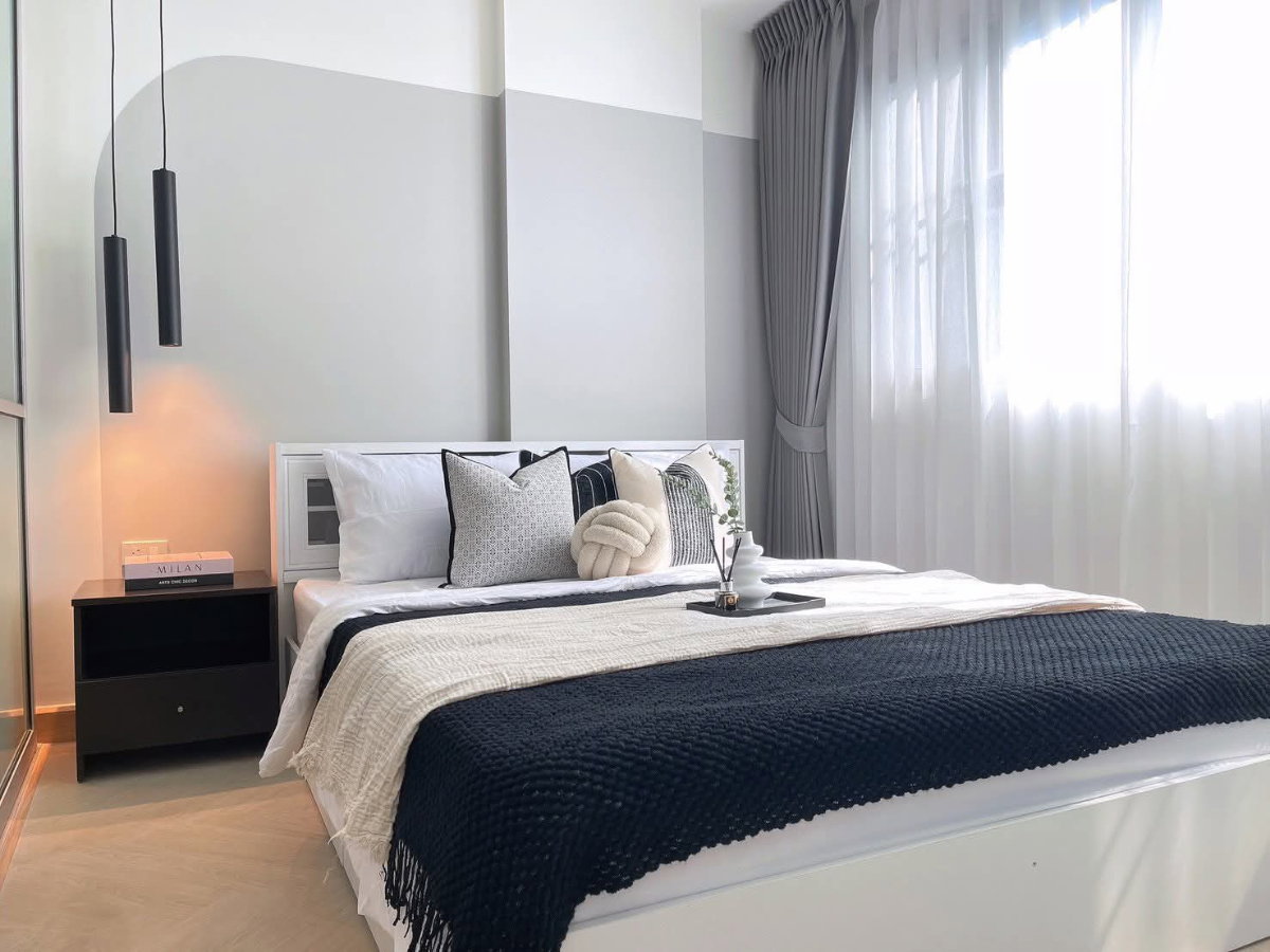 รูป ME2500220 ขายห้องแต่งสวย พร้อมอยู่ Dcondo รามอินทรา ราคาคุ้มสุด - รูปที่ 2/12