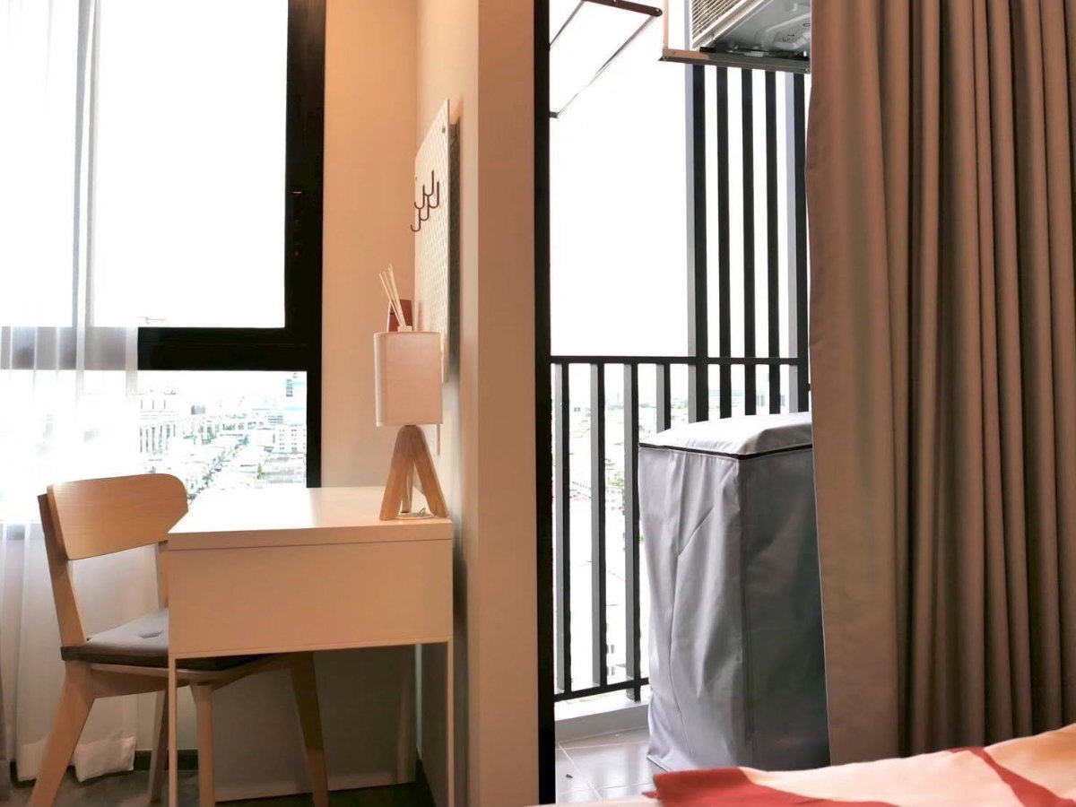 รูป (AP100) ให้เช่าคอนโด Ideo Ramkhamhaeng-Lamsali Station I Fully Furnished I Nice View - รูปที่ 11/14