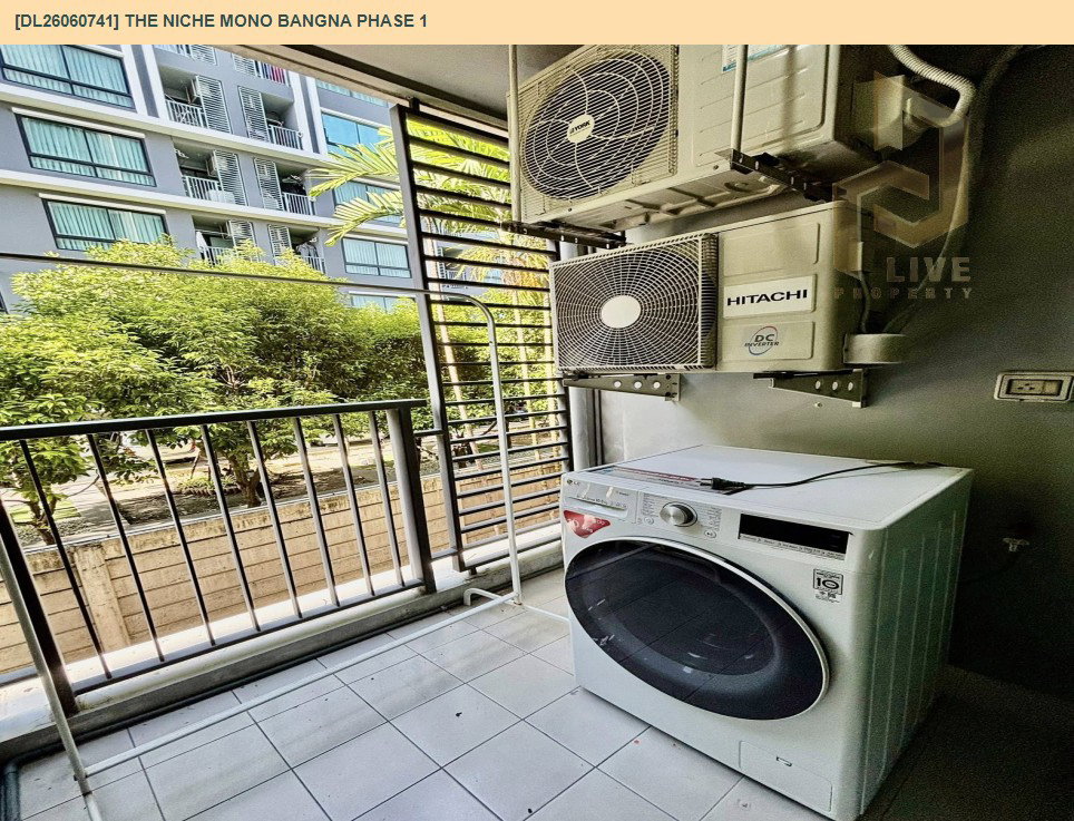 รูป DL26060741 ให้เช่าคอนโด เดอะ นิช โมโน บางนา เฟส 1 (The Niche Mono Bangna Phase 1) ใกล้ BTS บางนา พร้อมเข้าอยู่ โทรด่วน 0638692663 LineID @952jdxxk - รูปที่ 14/14