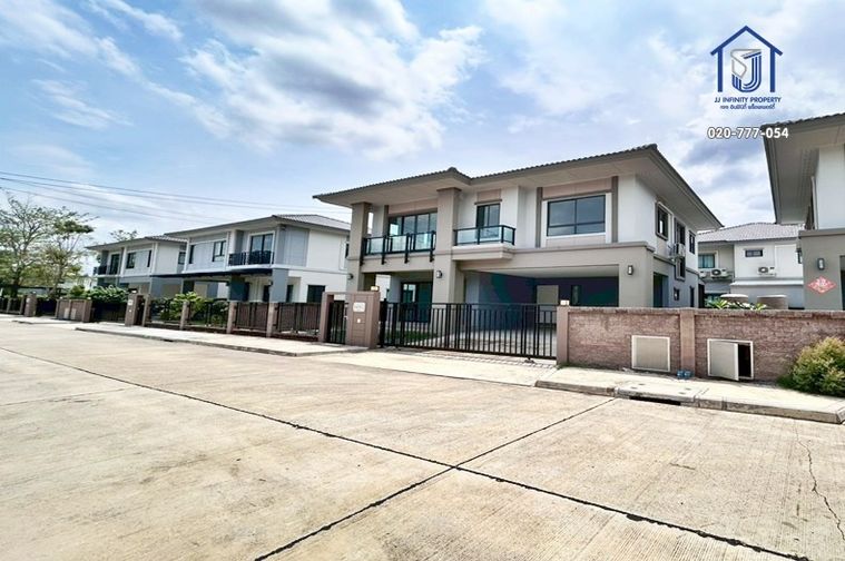 3-bed house for sale, 150 sqm, 50.6 sq wah, Passorn Romklao - Ramkhamhaeng